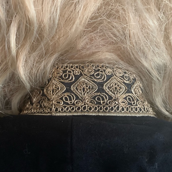 MILITARY STYLE  JACKET  WITH GOLD DETAILING - Picture 5 of 6